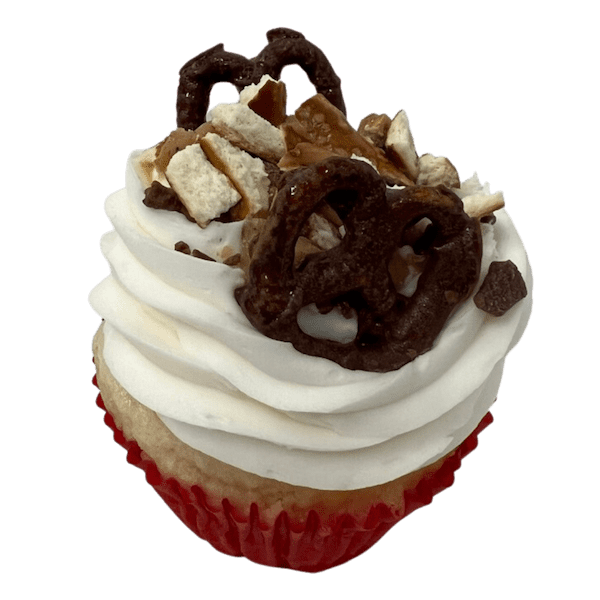 Caramel Pretzel Cupcake Caramel Pretzel Cupcake